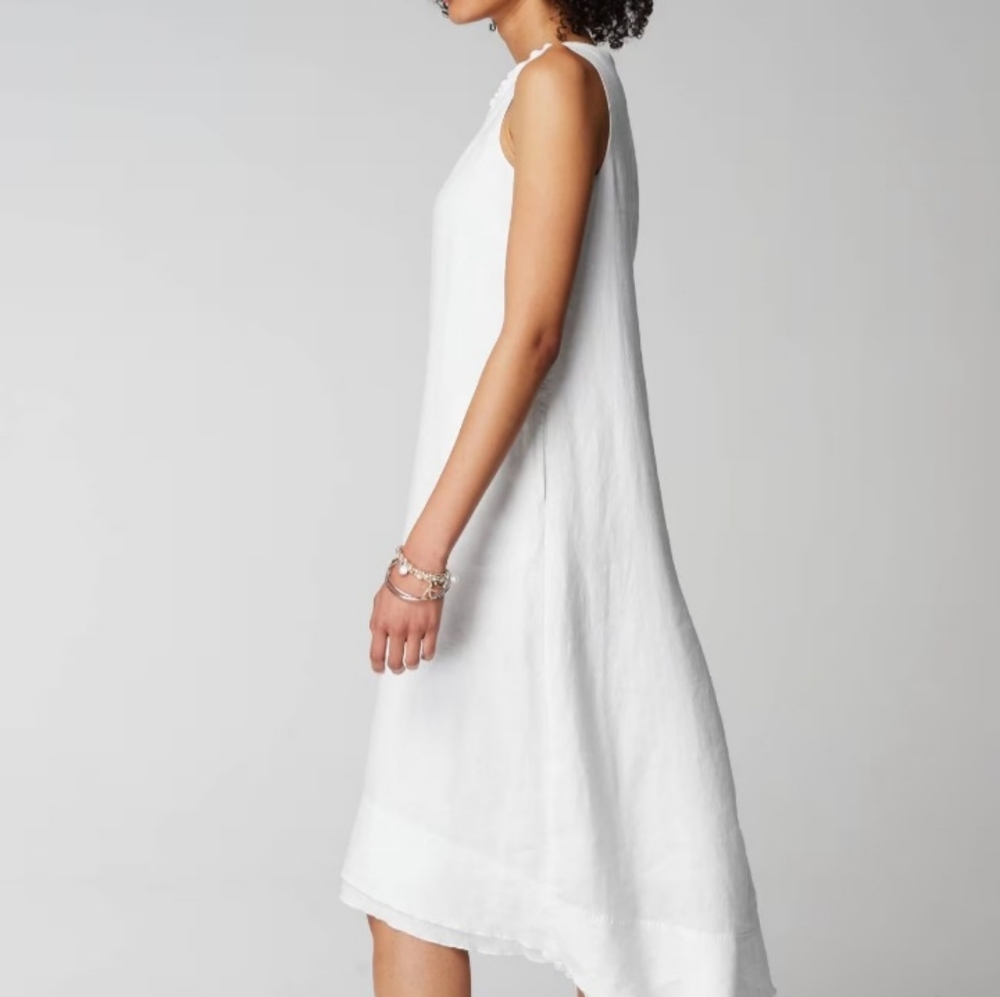 🌻New Item 🌻 Jjill Eplitical linen woven dress - Picture 4 of 5